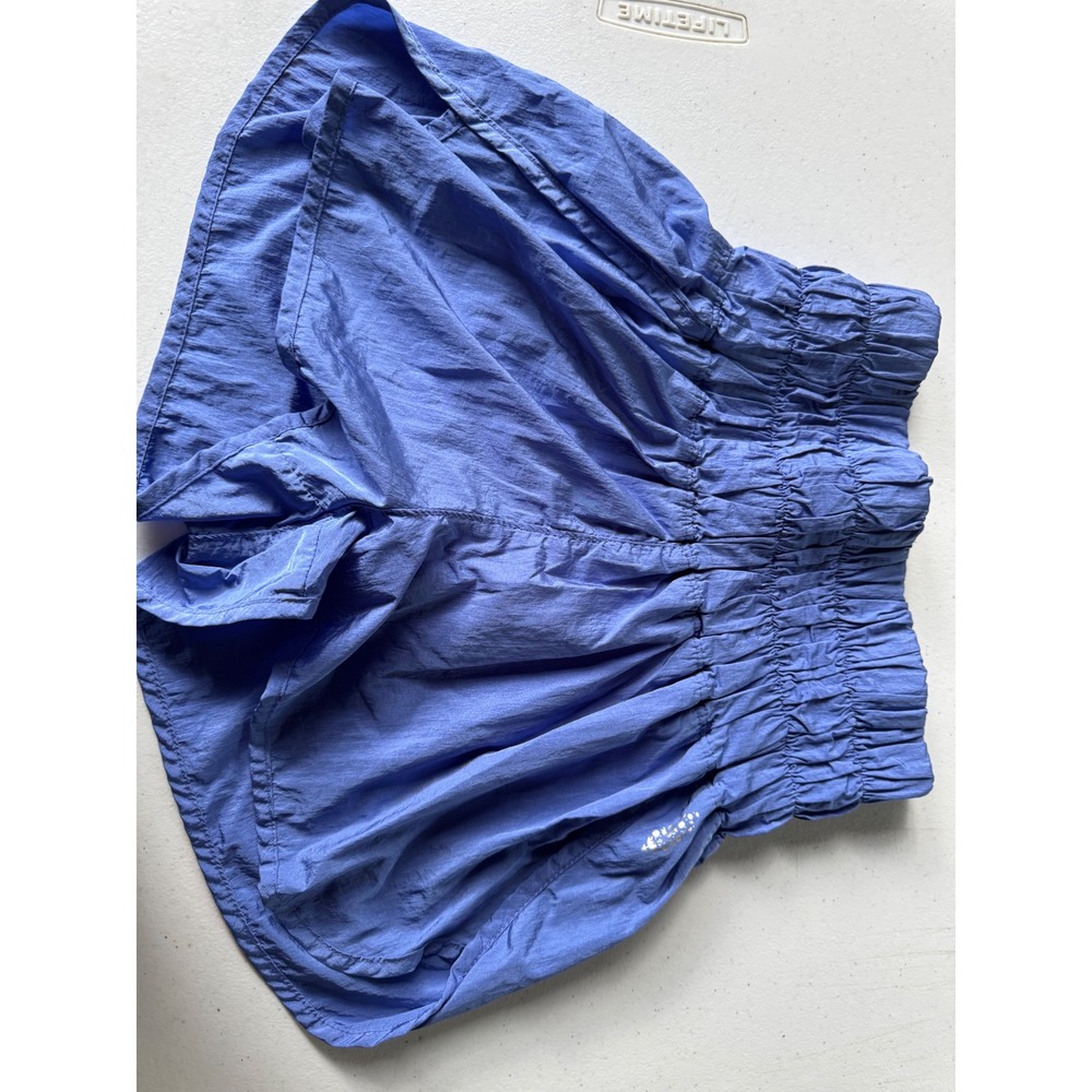 Free People Movement The Way Home Shorts Periwinkle Blue High Waist XS